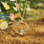 Fable England X Peter Rabbit Forget Me Not Necklace, thumbnail 1 of 11
