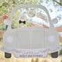 Customisable Wedding Car Photo Booth Frame, thumbnail 1 of 4