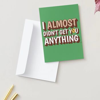 Two F*Cking Deer! Funny Father's Day Card With 3D Pop Up, 3 of 12