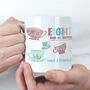 Personalised Eight Tea Tea Mug 80th Birthday Gift, thumbnail 2 of 6