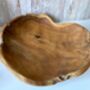 Handcrafted Teak Root Wooden Fruit Nuts Bowl – Large 40cm, thumbnail 2 of 5
