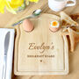 Personalised Egg And Toast Board For Kids, thumbnail 3 of 4