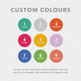 Personalised Typography Name Print 'Colour Love', thumbnail 10 of 10