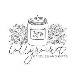 Lollyrocket Candle Co Logo
