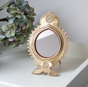 Aranmula Kannadi Traditional Indian Mirror, 7 of 10
