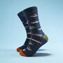 Fishing Pint Glass, Socks And Snacks Gift Set, thumbnail 2 of 6
