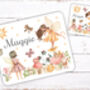 Kids Personalised Wooden Glossy Placemat Dinner Gift, thumbnail 2 of 2