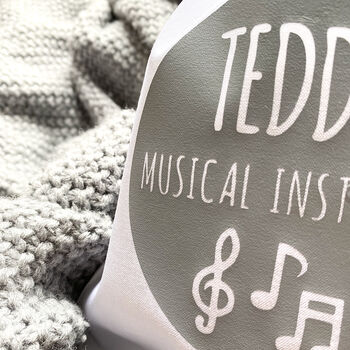 Personalised Musical Instruments Toy Storage Bag, 5 of 6