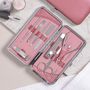 Personalised Ladies Manicure Set Ruby Red, thumbnail 6 of 12