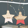 Personalised Name Star Bauble, thumbnail 2 of 2