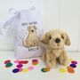 Fluffy Dog In Personalised Gift Bag, thumbnail 1 of 3