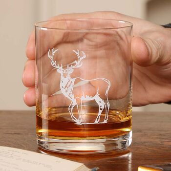 Luxury Stag Cocktail Tumblers Set, 4 of 6