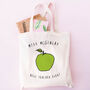 Personalised Apple Teacher Bag, thumbnail 1 of 3