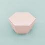 Blush Pink Geo Trinket Box, thumbnail 3 of 3