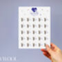 70th Birthday Butterfly Blue Hydrangea Card, Not 3D, thumbnail 4 of 9