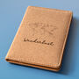 Personalised Natural Cork Passport Holder Rfid Blocking, thumbnail 8 of 10