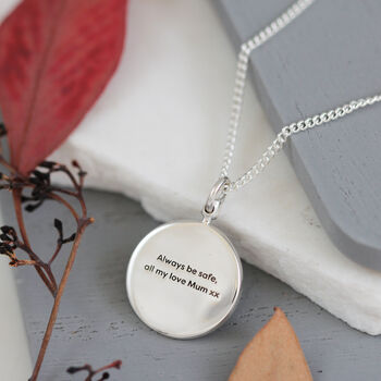 Globe St Christopher Personalised Travel Necklace, 4 of 11