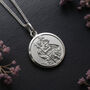 Personalised Sterling Silver St Christopher Necklace, thumbnail 1 of 9