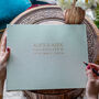 Decadent And Large Luxury Linen Guest Book, thumbnail 2 of 9