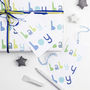 Baby Boy Wrapping Paper Set, thumbnail 5 of 10