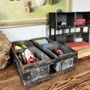 Vintage Industrial Bread Moulds Storage Boxes, thumbnail 9 of 10