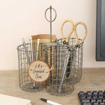 Personalised Wire Bottle Holder Organiser, 3 of 6
