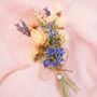 The Pearly Prairie Dried Flower Baked Blossom Boutonnière, thumbnail 1 of 3