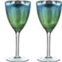 Set Of Two Peacock Design Wine Glass, thumbnail 4 of 4