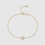 August Birthstone Bilbao Bracelet, thumbnail 1 of 4