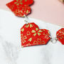 Hearts Origami Necklace, thumbnail 4 of 4
