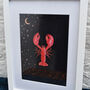 Lobster Art Print, thumbnail 4 of 5