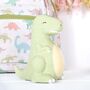 Ceramic Green Dinosaur Money Box, Bank, Boxed, thumbnail 2 of 4