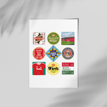 Liverpool Beer Mat 1st Edition Poster, 3 of 4