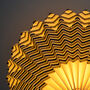 Printed Pattern Origami Diamond Lampshade, thumbnail 3 of 6