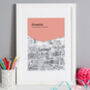 Personalised Coventry Print, thumbnail 1 of 9
