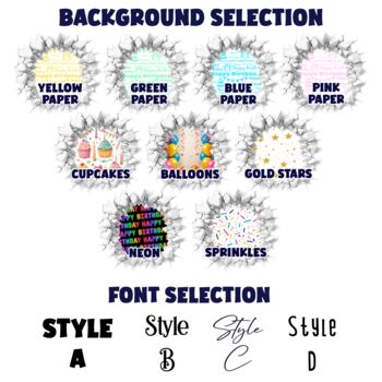 Personalised Saluki Birthday Break Through, 2 of 8