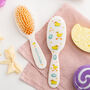 Natural Bristle Hairbrushes For Babies, thumbnail 3 of 4