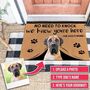 Personalised Dog Doormat Upload Your Photo, thumbnail 1 of 3