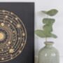 ‘Solar System’ Original Celestial Lino Print, thumbnail 2 of 7