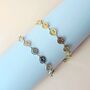 Smiley Face Bracelet In Waterproof Stainless Steel Adjustable, thumbnail 2 of 6