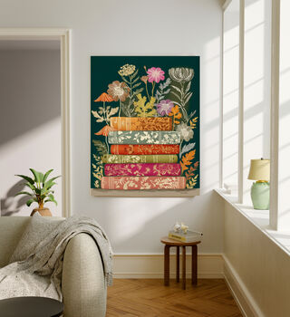 Emerald Green Botanical Book Stack, 4 of 4