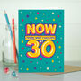 Funny 30th Epic Milestone Birthday Card, thumbnail 4 of 4
