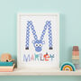 Personalised Letter Name Print, thumbnail 1 of 8