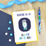 Personalised Astronaut Birthday Card, thumbnail 2 of 2