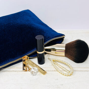 Heart Of Stars Velvet Feel Make Up Bag, 6 of 11