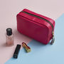 Personalised Leather Cosmetic Bag, thumbnail 7 of 12
