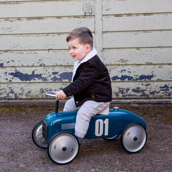 Personalised Classic Ride On Toy Car, 4 of 10