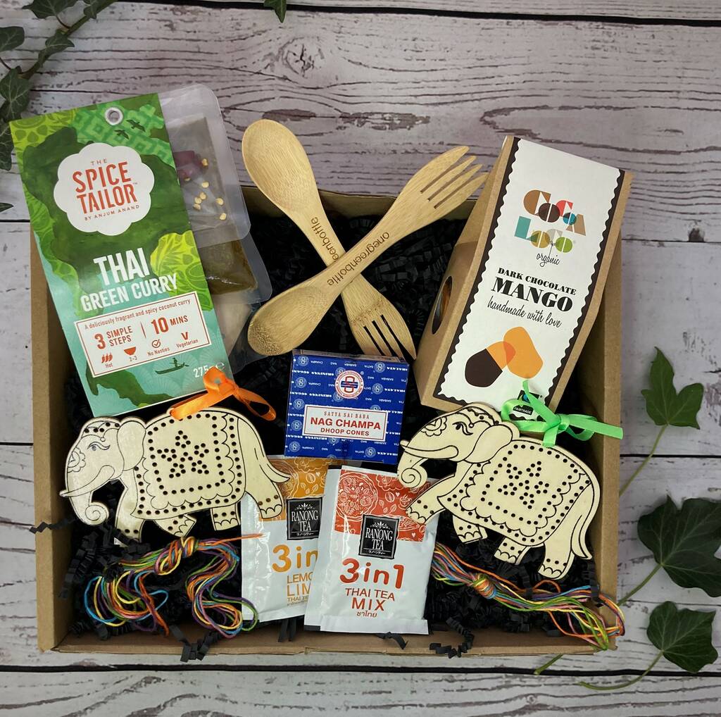 'what A Thai To Be Alive' Thai Theme Gift Box By Box Night In
