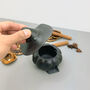Decorative Black Witch House Bowl Halloween Decoration, thumbnail 6 of 10
