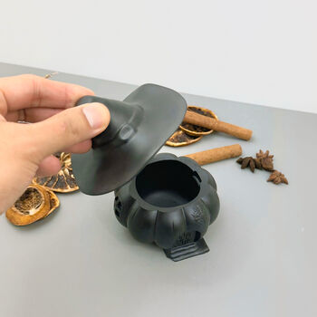 Decorative Black Witch House Bowl Halloween Decoration, 6 of 10